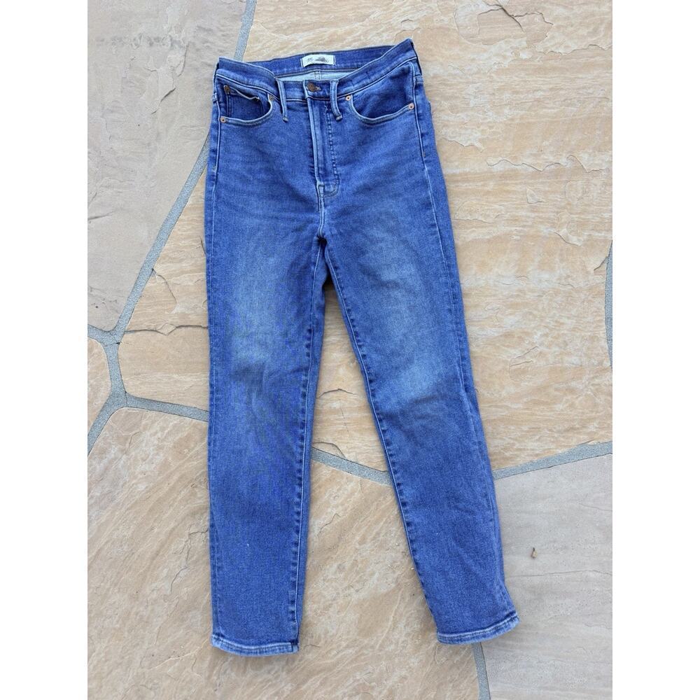 Madewell The Perfect Vintage Straight Jean Women’s 28 High Rise Crop Denim